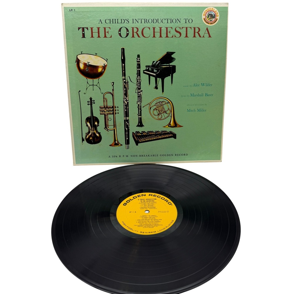 A Childs Introduction to the Orchestra Golden Record LP Alec Wilder Mitch Miller
